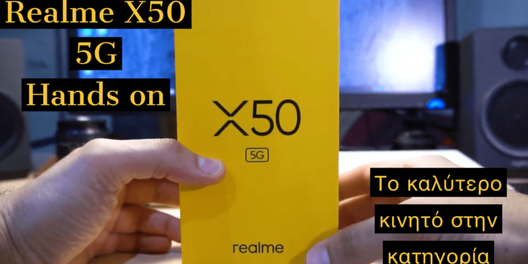 Realme X50 5G Hands on