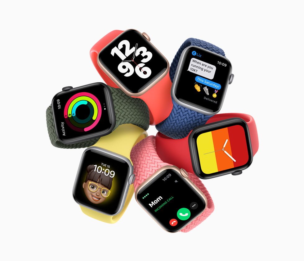 Apple Watch SE displayer