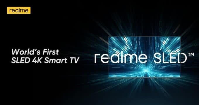 Νέα τεχνολογία SLED από την Realme