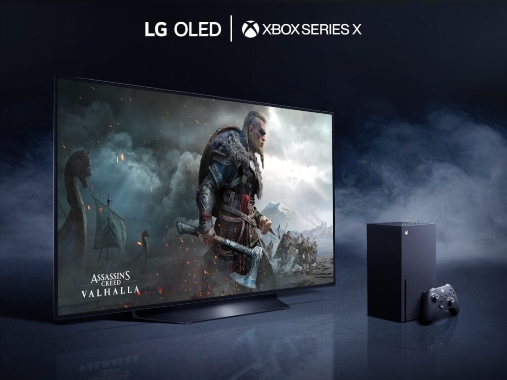 Xbox Series X LG displayer