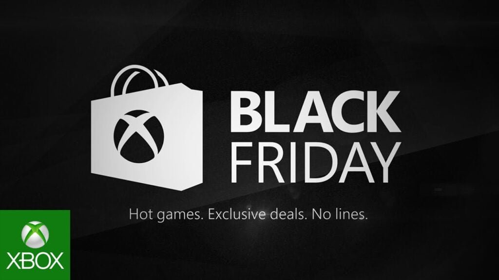 Xbox Black Friday displayer