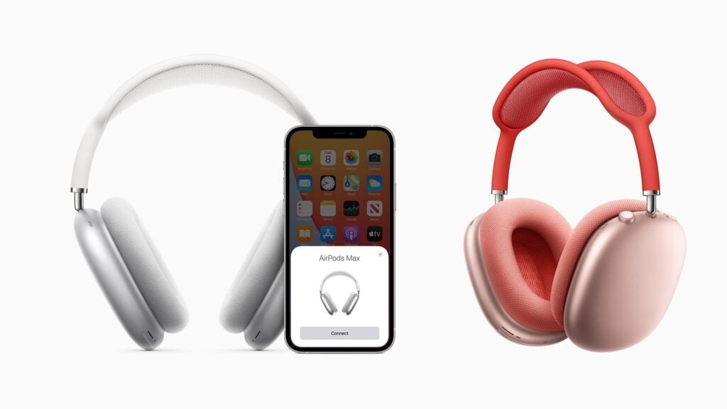 Apple AirPods Max displayer