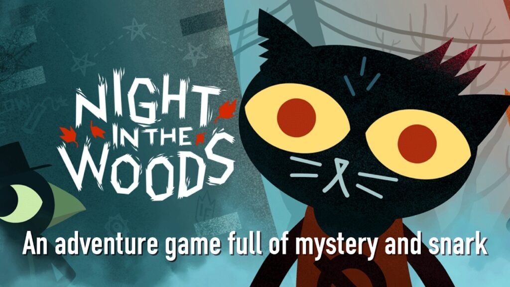 Night in the Woods displayer