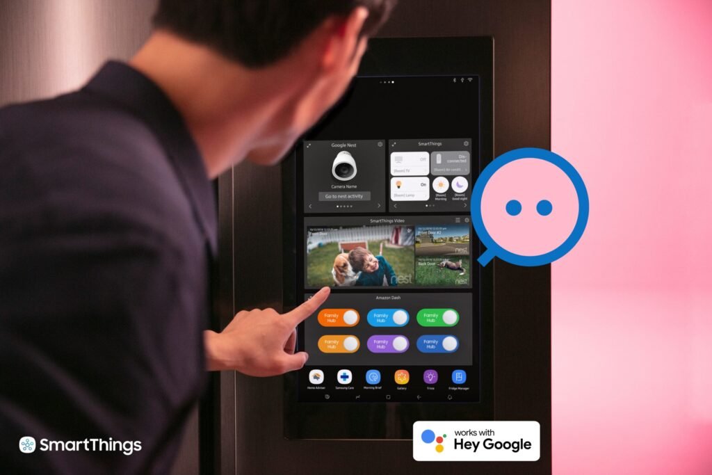 smartthings google displayer