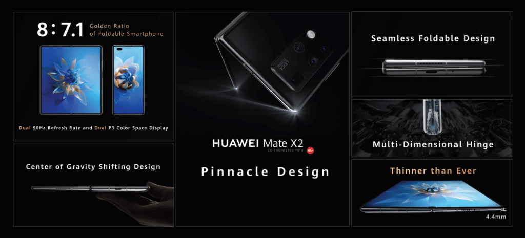 HUAWEI Mate X2 displayer