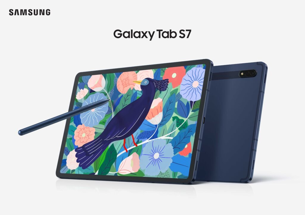 Galaxy Tab S7 displayer