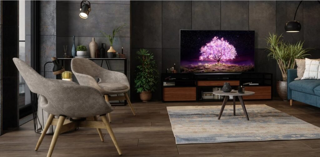 LG OLED C14 displayer