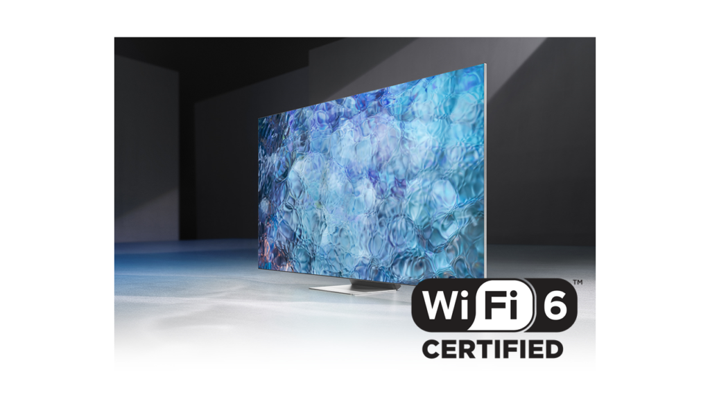 Samsung Neo QLED Wi-Fi 6E displayer