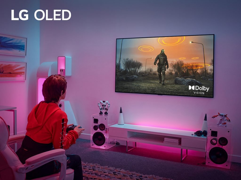 LG DOLBY VISION displayer