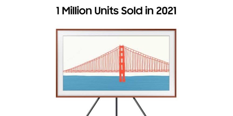 Η Samsung πούλησε ένα εκατομμύριο τηλεοράσεις «The Frame» για το 2021