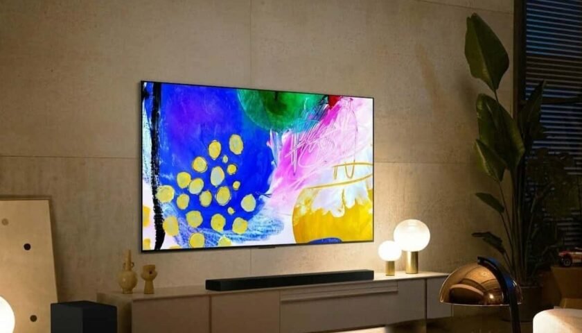 LG OLED evo Gallery Edition displayer