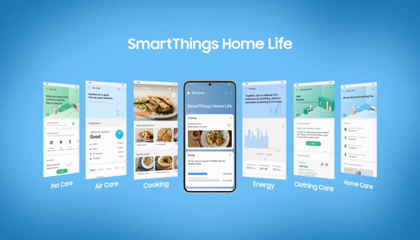 Samsung smart home displayer