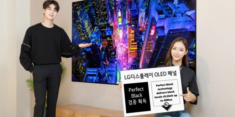 Τα OLED πάνελ της LG πιστοποιήθηκαν για το «τέλειο» μαύρο
