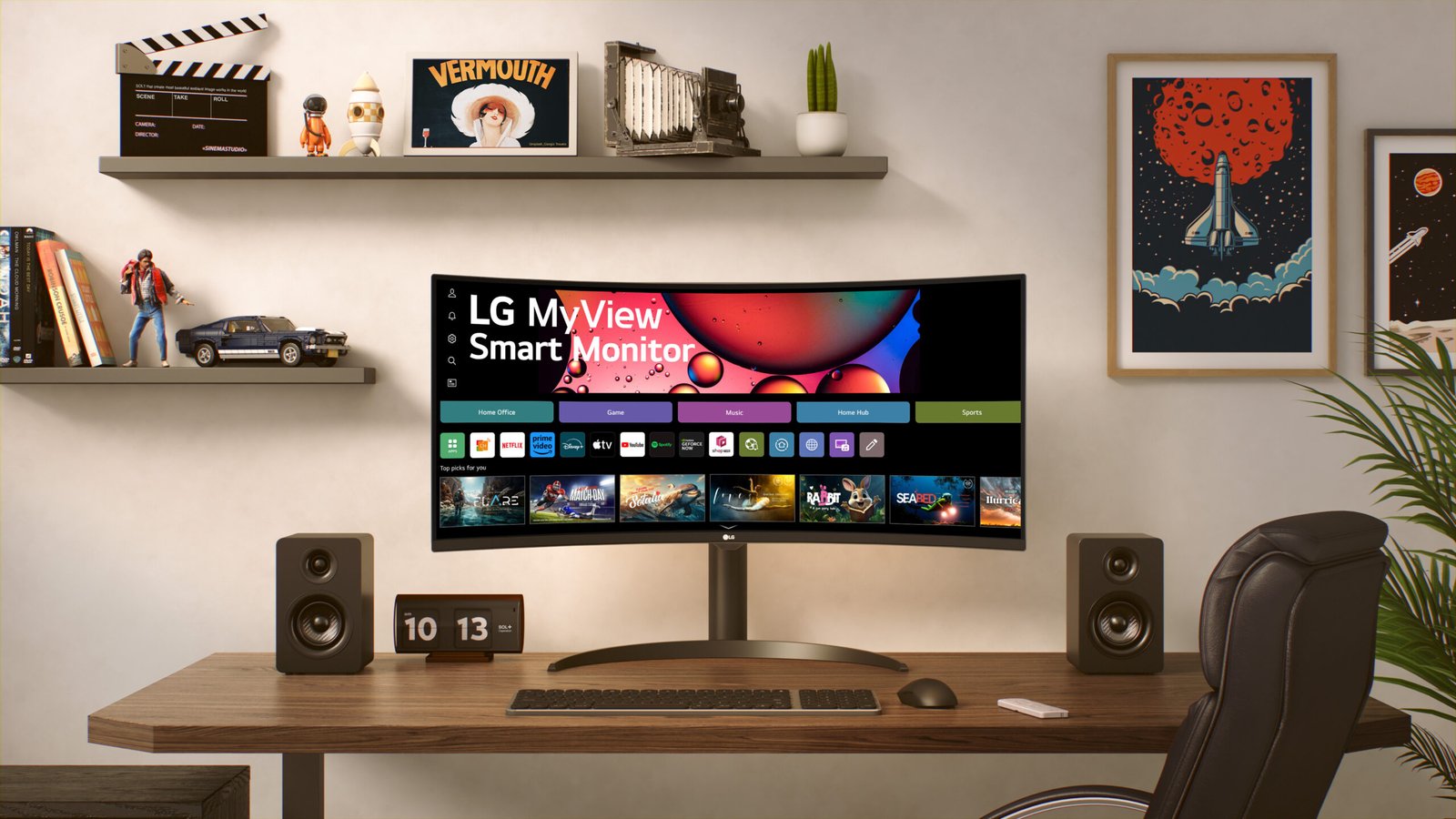 Νέο LG MyView Smart Monitor με κυρτή UltraWide οθόνη