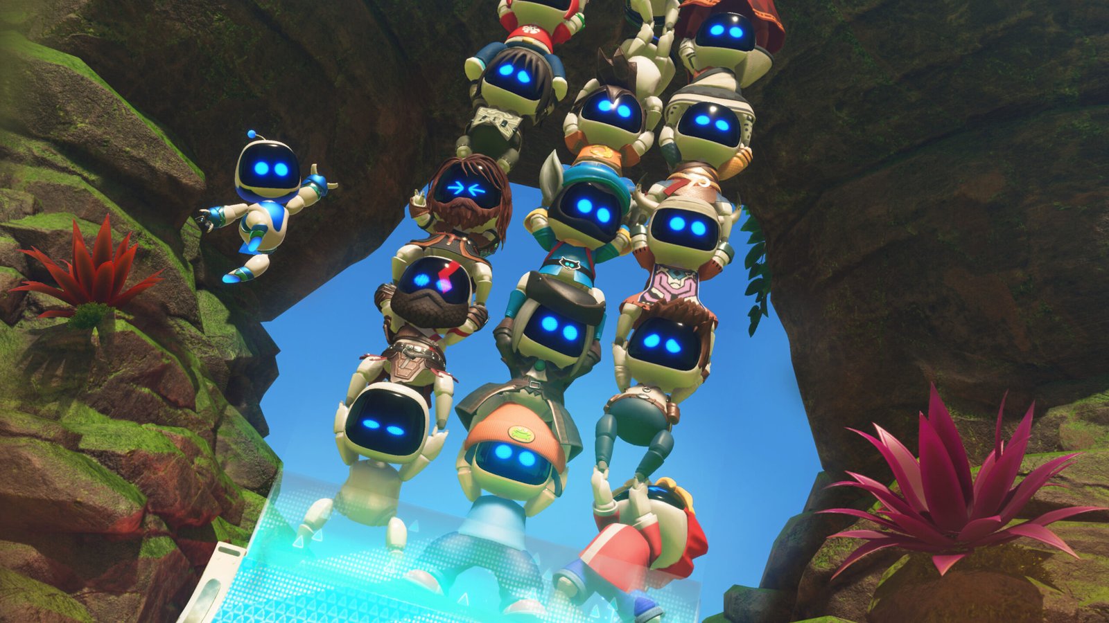 Astro Bot displayer