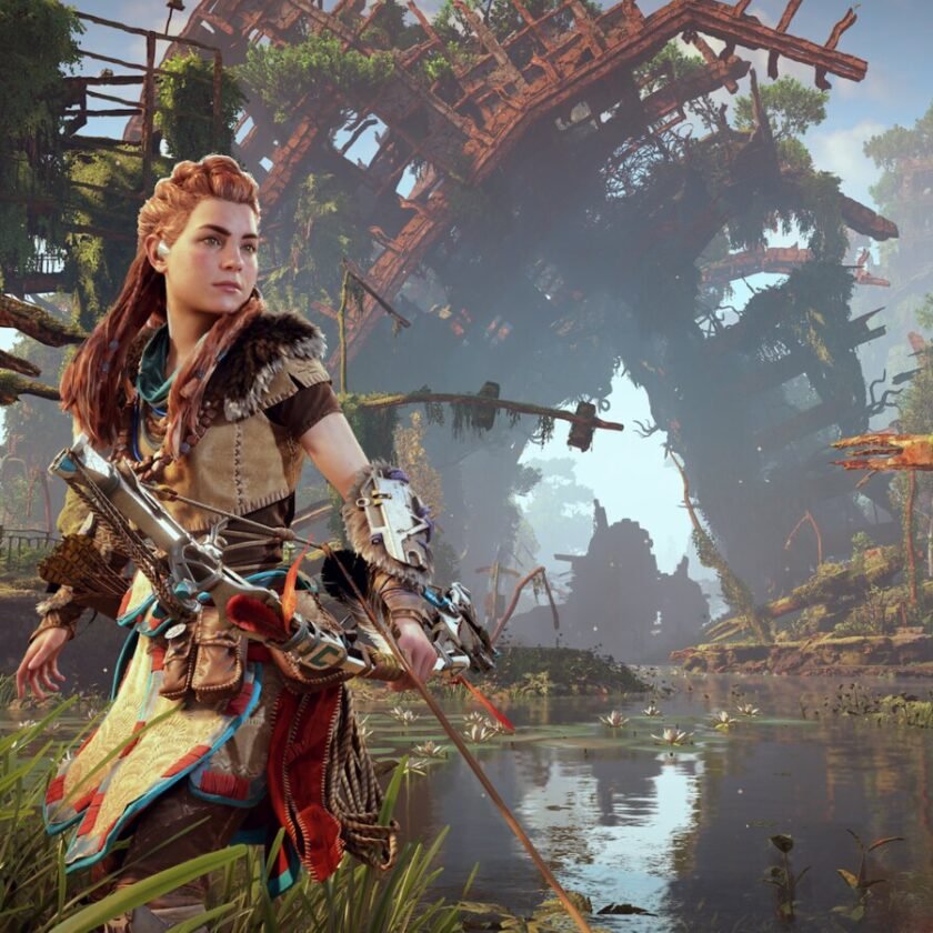 Horizon Zero Dawn displayer