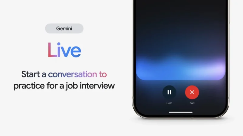 Gemini Live Δωρεάν για όλους τους χρήστες Android