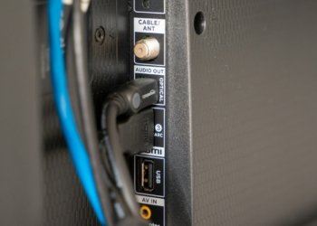 black and blue coated wires