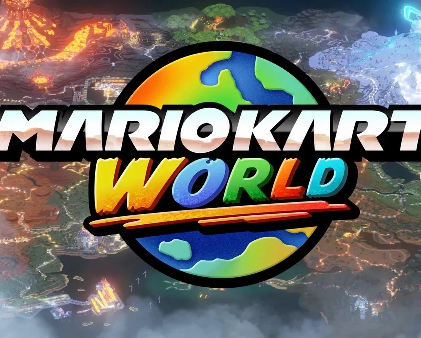 Mario Kart World displayer