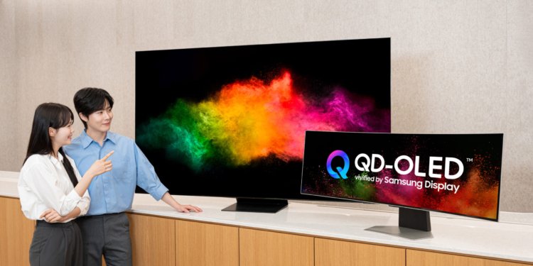Αυτό είναι το νέο logo των QD-OLED οθονών από τη Samsung
