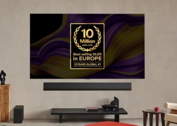 Η LG είναι η πρώτη εταιρεία με 10 εκατομμύρια πωλήσεις OLED TVs στην Ευρώπη