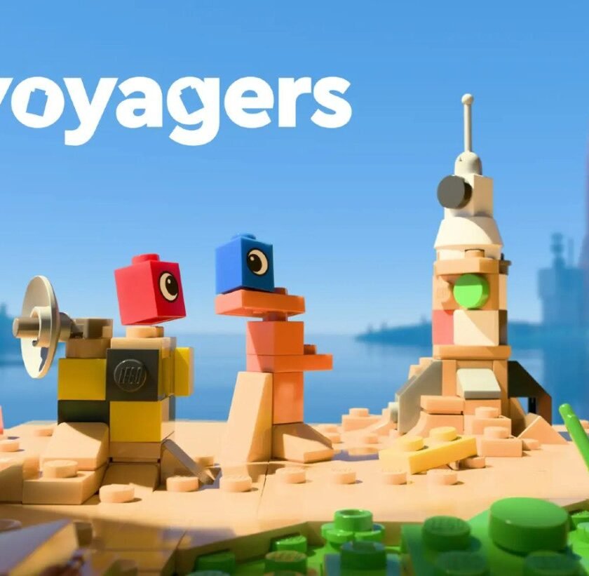 Lego Voyagers displayer